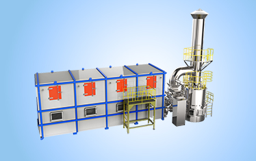 蜂窩沸石吸附固定床(一體化)+脫附氧化(CO/RCO/RTO)裝置
